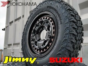 夏タイヤ 185/85R16 ジムニー JB64 JB23 JA11 16インチ タイヤホイール 4本セット YOKOHAMA GEOLANDAR ヨコハマ ジオランダー M/T G003