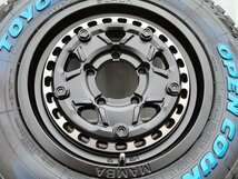 即納 人気 トーヨー オープンカントリー RT 185/85R16 ホワイトレター ジムニー JA11 JB23 JB64 専用 新品 16インチ タイヤホイールセット_画像6