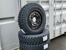 夏タイヤ 185/85R16 ジムニー JB64 JB23 JA11 16インチ タイヤホイール 4本セット YOKOHAMA GEOLANDAR ヨコハマ ジオランダー M/T G003_画像3