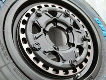 新品 16インチ タイヤホイールセット スズキ ジムニー JA11 JB23 JB64 専用設計 TOYO OPENCOUNTRY RT 185/85R16 ホワイトレター 純正車高_画像5