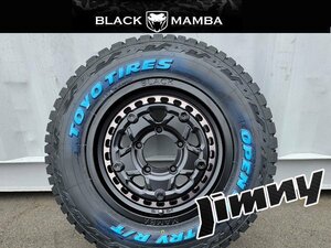 ジムニー 専用設計 JB64 JB23 JA11 新品 16インチ タイヤホイール 4本セット トーヨー オープンカントリー RT 185/85R16 ホワイトレター