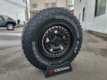 新品 16インチ タイヤホイールセット ヨコハマ ジオランダー X-AT 235/70R16 ホワイトレター デリカD5 RAV4 アウトランダー_画像5