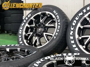 車検対応 200系 ハイエース レジアスエース 17インチ 新品タイヤホイールセット オーレンカウンター 215/60R17 ホワイトレター