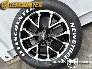 新品 200系 ハイエース レジアスエース 車検対応 17インチタイヤホイールセット オーレンカウンター 215/60R17 ホワイトレター