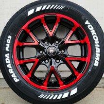 200系ハイエース 車用ホイール タイヤセット インチアップ 17インチ 4本価格 レジアスエース 215/60R17 ドレスアップ 足元 現場 カスタム_画像3