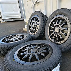 165/65R14 軽トラ 軽バン 14インチ タイヤホイールセット 新品4本 ヨコハマ ジオランダー xat オフロードスタイル リフトアップ