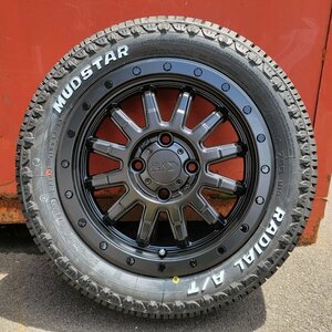 新品 エブリイ DA17V DA64V DA62V 14インチ タイヤホイール 4本セット マッドスター ラジアル AT 155/65R14 軽トラ 軽バン