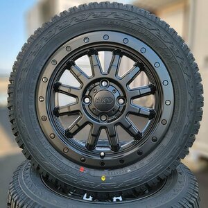 155/65R14 軽トラ 軽バン 14インチ タイヤホイールセット 新品4本 ヨコハマ ジオランダー xat オフロードスタイル