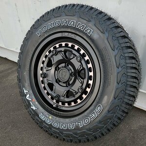 当店イチオシ デリカD5 RAV4 CX5 純正車高装着可 235/70R16 タイヤホイールセット 新品 16インチ ヨコハマ ジオランダー X-AT