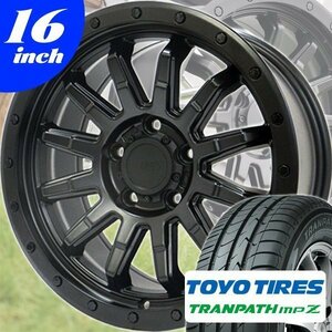 デリカD5 トーヨー トランパス 215/70R16 16インチ タイヤホイール 4本セット TOYO TRANPATH mpZ