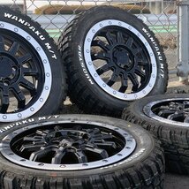 S320G S321G S330G アトレーワゴン 14インチ 新品 タイヤホイール 4本セット マッドスター MT 155/65R14 ホワイトレター_画像6