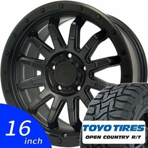 エクストレイル トーヨー オープンカントリー R/T 215/70R16 16インチ 新品 タイヤホイール 4本 TOYO OPEN COUNTRY RT ロックフォース