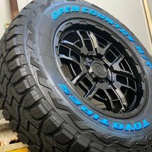 残りわずか!! 新品 デリカD5 RAV4 CX5 16インチタイヤホイールセット 4本 トーヨー オープンカントリー RT 235/70R16 ホワイトレター_画像6