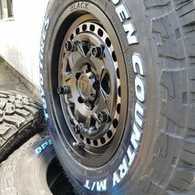 デリカD5 ホワイトレター トーヨー オープンカントリー MT 225/75R16 16インチ マッドタイヤホイール 4本セット TOYO OPEN COUNTRY M/T_画像9