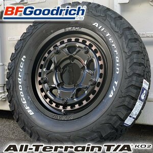 新品 ジムニー JB64 JB23 JA11 16インチ タイヤホイール 4本セット リフトアップ BFグッドリッチ T/A KO2 215/70R16 ホワイトレター