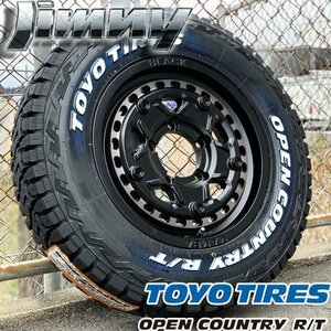 人気タイヤ!! トーヨー オープンカントリー RT 185/85R16 ホワイトレター 新品 16インチ タイヤ ホイール セット ジムニー JA11 JB23 JB64