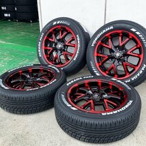 数量限定 車検対応 ホワイトレター 200系 ハイエース レジアスエース 17インチタイヤホイールセット YOKOHAMA パラダ PA03 215/60R17_画像8