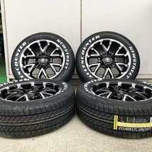 新品 200系 ハイエース レジアスエース 車検対応 17インチタイヤホイールセット オーレンカウンター 215/60R17 ホワイトレター_画像6