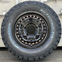 新品 215/70R16 ジムニー JB64 JB23 JA11 16インチタイヤホイール セット リフトアップ BFグッドリッチ T/A KO2 ホワイトレター_画像2