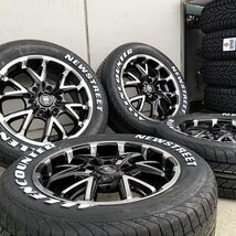 新品 200系 ハイエース レジアスエース 車検対応 17インチタイヤホイールセット オーレンカウンター 215/60R17 ホワイトレター_画像8