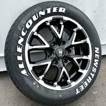 新品 200系 ハイエース レジアスエース 車検対応 17インチタイヤホイールセット オーレンカウンター 215/60R17 ホワイトレター_画像3