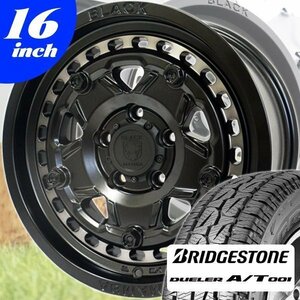 デリカD5 ブリヂストン デューラー A/T 001 215/70R16 16インチ タイヤホイール 4本セット BRIDGESTONE DUELER