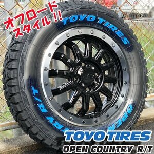 新品 ハスラー 14インチ タイヤホイールセット TOYO OPENCOUNTRY RT 165/80R14 ホワイトレター リフトアップ