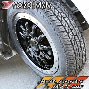 新品 S320V S321V S330V S331V ハイゼット カーゴ 14インチタイヤホイールセット YOKOHAMA ヨコハマ ジオランダー G015 AT 155/65R14