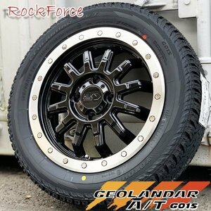 新品 キャリイ DA16T 14インチタイヤホイールセット YOKOHAMA GEOLANDAR ヨコハマ ジオランダー G015 AT 155/65R14