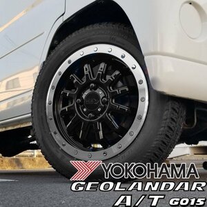 S320V S321V S330V S331V ハイゼットカーゴ 14インチ タイヤホイールセット YOKOHAMA GEOLANDAR A/T G015 ヨコハマ ジオランダー 155/65R14