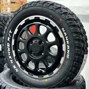 マッドタイヤ エブリイワゴン DA17W DA64W DA62W 14インチ 新品 タイヤホイール4本セット ナンカン FT-9 165/65R14 ホワイトレター