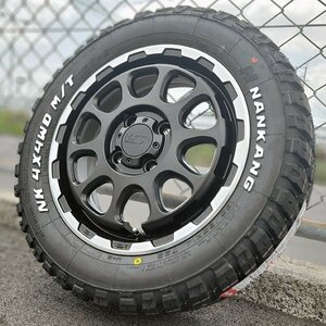 ゴツゴツタイヤ 14インチ 165/65R14 新品 タイヤ ホイール 4本 セット ナンカンタイヤ FT-9 ホワイトレター 軽トラ 軽バン リフトアップ