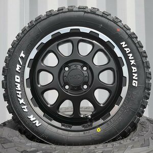 ナンカンタイヤ 軽トラ 軽バン 14インチ 165/65R14 新品 タイヤ ホイール 4本 セット FT-9 ホワイトレター リフトアップ マッドタイヤ