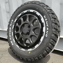 ナンカンタイヤ 軽トラ 軽バン 14インチ 165/65R14 新品 タイヤ ホイール 4本 セット FT-9 ホワイトレター リフトアップ マッドタイヤ_画像2