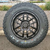 純正車高 装着可能 デリカD5 RAV4 CX5 16インチ タイヤホイールセット 235/70R16 ヨコハマタイヤ ジオランダー x-at 新品_画像6