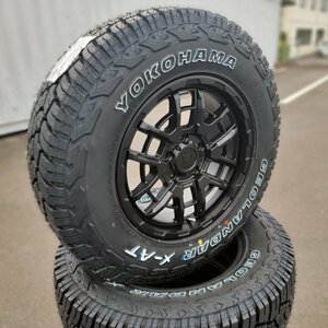 純正車高 装着可能 デリカD5 RAV4 CX5 16インチ タイヤホイールセット 235/70R16 ヨコハマタイヤ ジオランダー x-at 新品