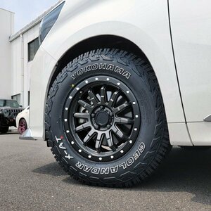 限定 タイヤホイールセット デリカD5 RAV4 CX5 新品 16インチ 4本セット ヨコハマ ジオランダー X-AT 235/70R16 インチダウン