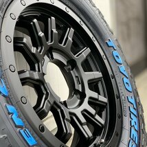 リフトアップ ジムニー JB64 JB23 JA11 新品 16インチタイヤホイールセット トーヨー オープンカントリー M/T 225/75R16 ホワイトレター_画像8