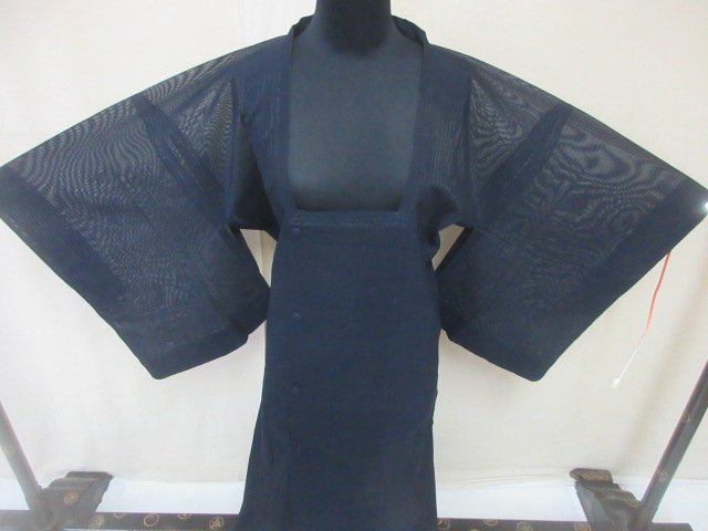 303mc28〇道中着 和装コート 茶色 紗 ロング丈〇美品 ネット割引