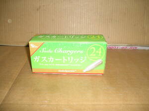  charcoal acid gas * gas cartridge unopened * 24ps.@* Soda Sparkle [ storage 101]