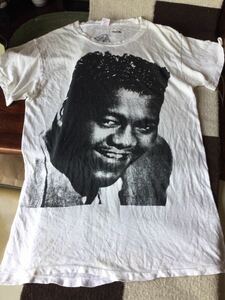 ビンテージ USED 80s 80年代 ファッツドミノ FATS DOMINO Tシャツ 半袖 USA製 アメリカ製 L ロック バンド アート