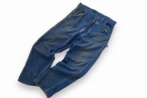  BORO цвет .. атмосфера серия gdo стиль!!70s Vintage Searssia-z индиго Denim painter's pants W34 магазин бренд American Casual Work nr2350