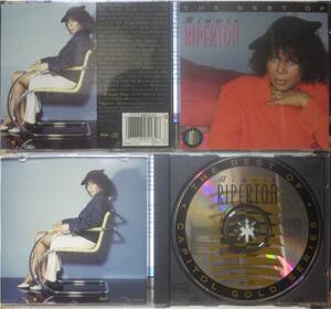 THE BEST OF MINNIE RIPERTON CAPITOL GOLD SERIES＆ Perfect Kiss Minnie Riperton Best Collection ＆ THE BEST OF MINNIE RIPERTON