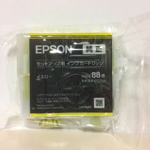 EPSON 純正インクカートリッジ ICY88 イエロー セットアップ用1個