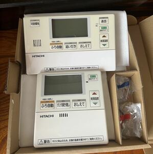 美品 ヒートポンプ給湯機用リモコンセット HITACHI BER-N1FB-L417 BER-N1FS-E419 管NO.B138