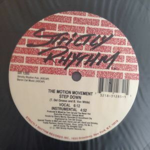 12inchレコード　THE MOTION MOVEMENT / STEP DOWN