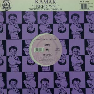 12inchレコード　KAMAR / I NEED YOU