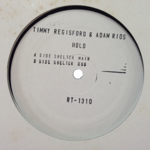 12inchレコード　TIMMY REGISFORD & ADAM RIOS / HOLD