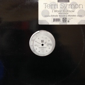 12inchレコード　TERRI SYMON / I WANT TO KNOW