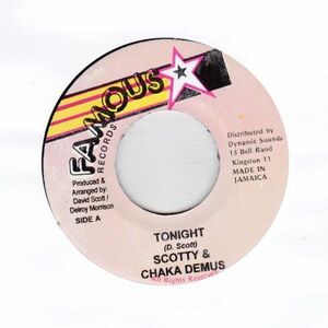 EPレコード　SCOTTY & CHAKA DEMUS / TONIGHT (TONIGHT)